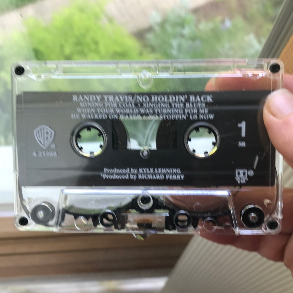 Randy Travis cassette tape Vintage